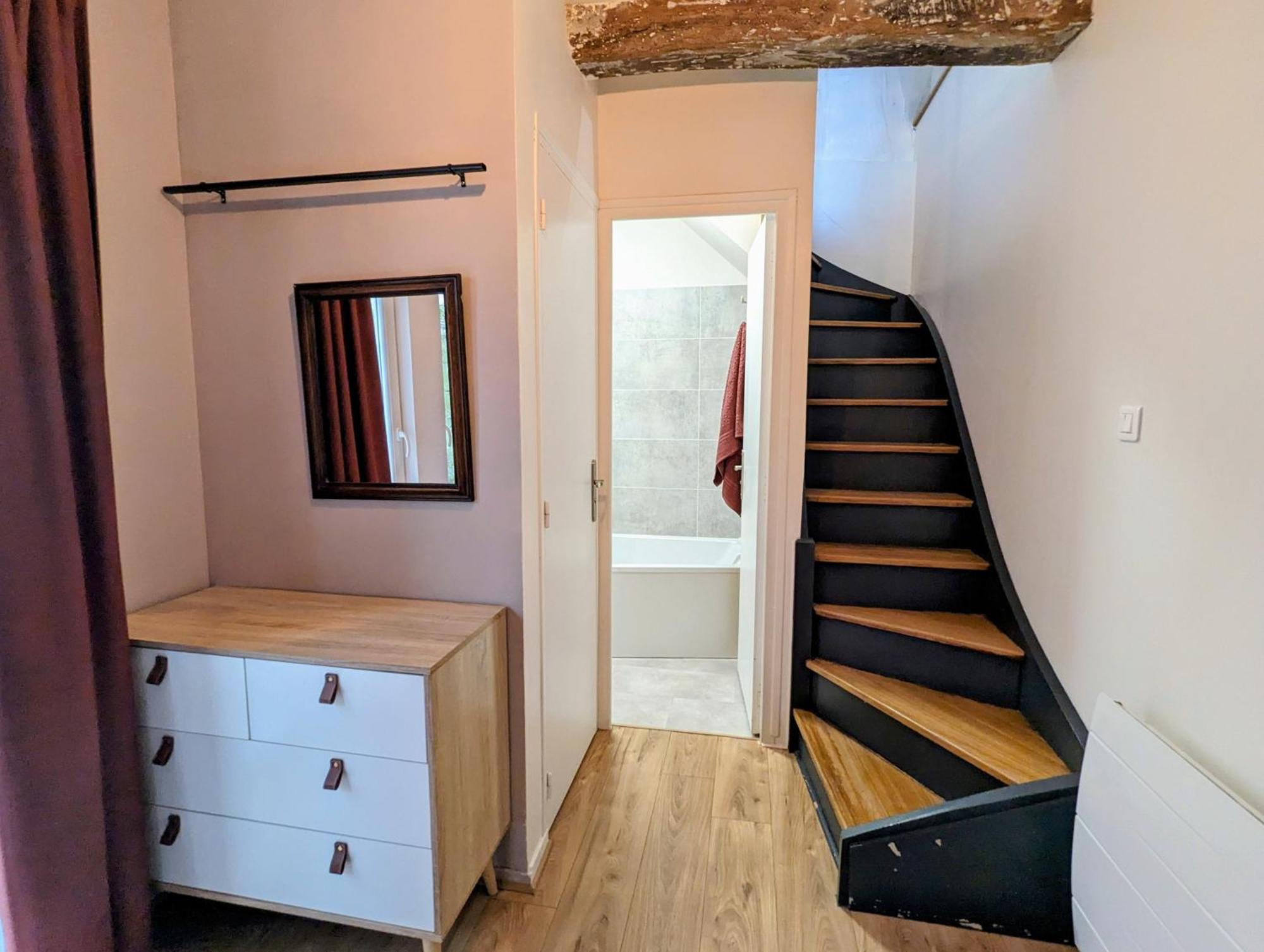 Artist Home - City Center - Bathtub - Terrasse - Full Appartment Rouen Luaran gambar