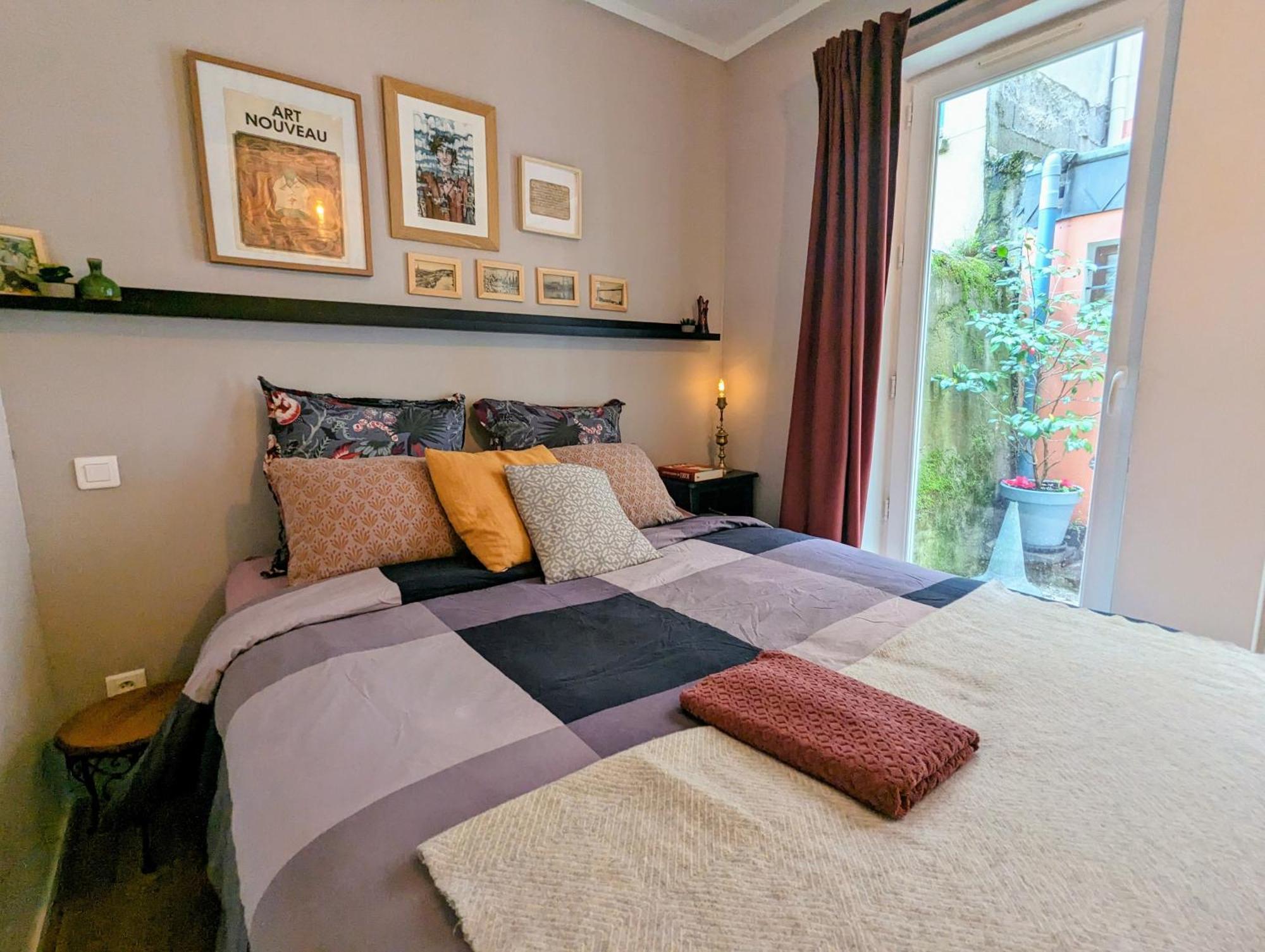 Artist Home - City Center - Bathtub - Terrasse - Full Appartment Rouen Luaran gambar