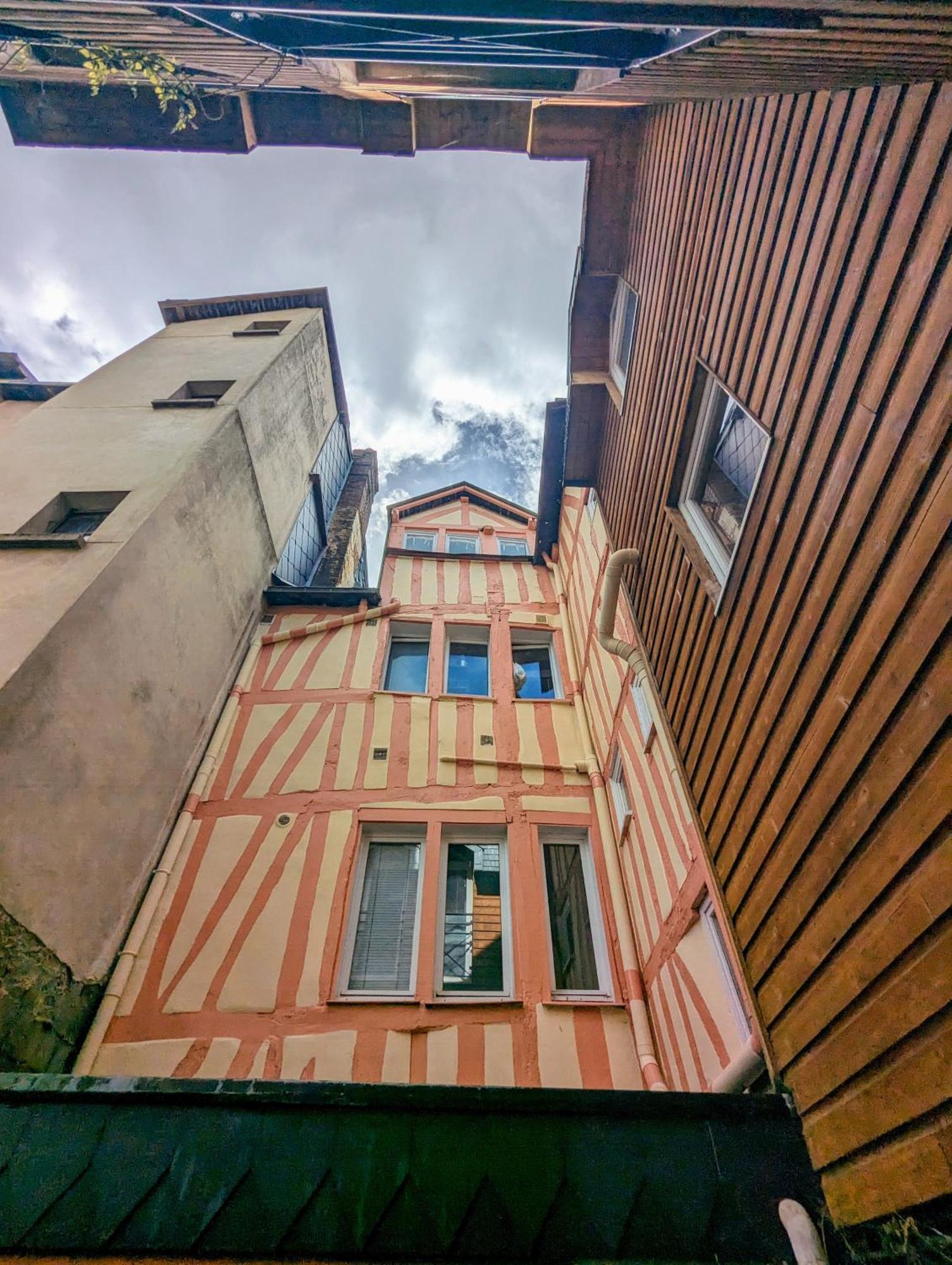 Artist Home - City Center - Bathtub - Terrasse - Full Appartment Rouen Luaran gambar